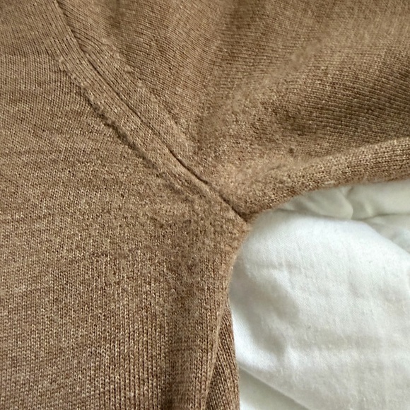 J. Crew Camel Merino Tippi Sweater - Picture 3 of 3